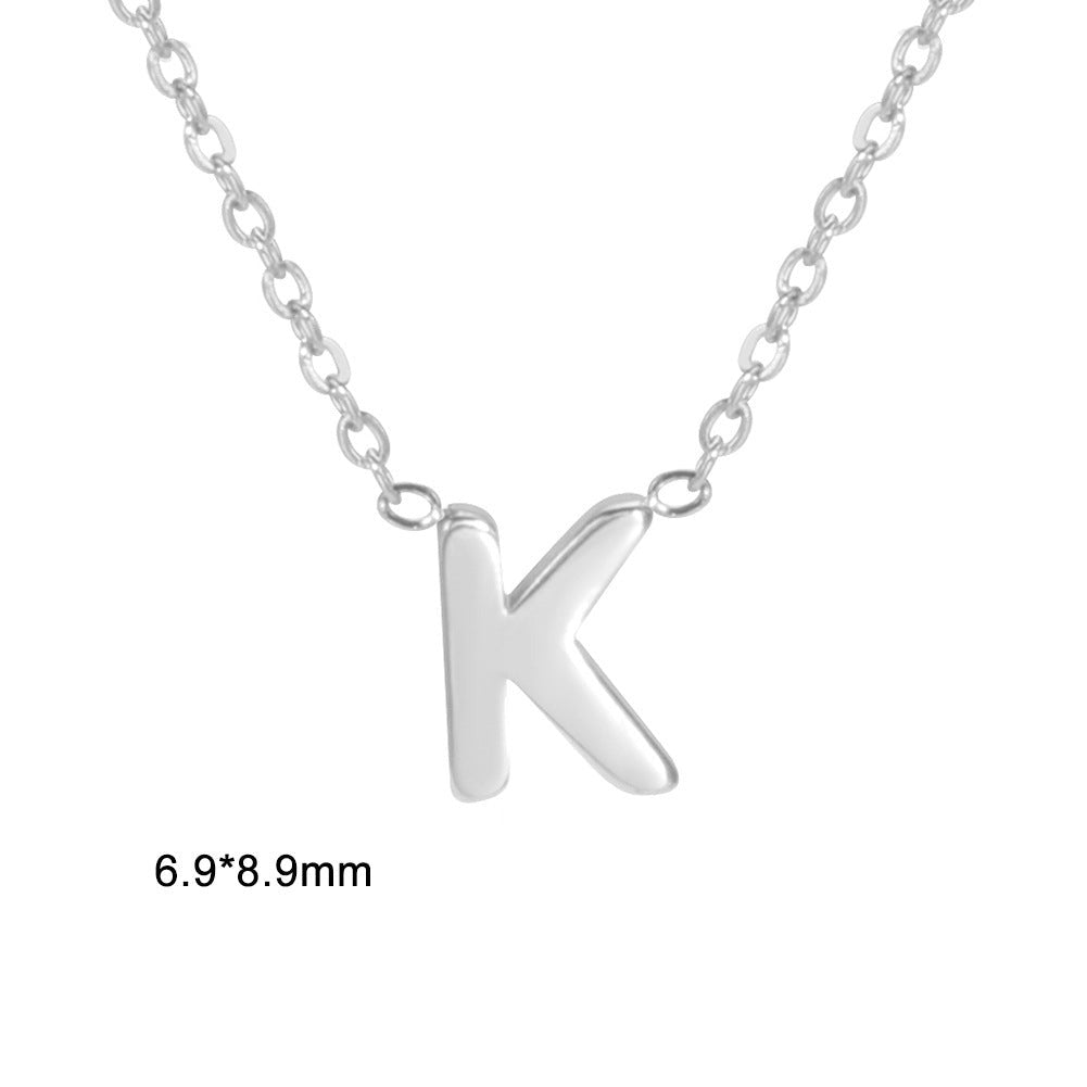 Wes Letter Necklace