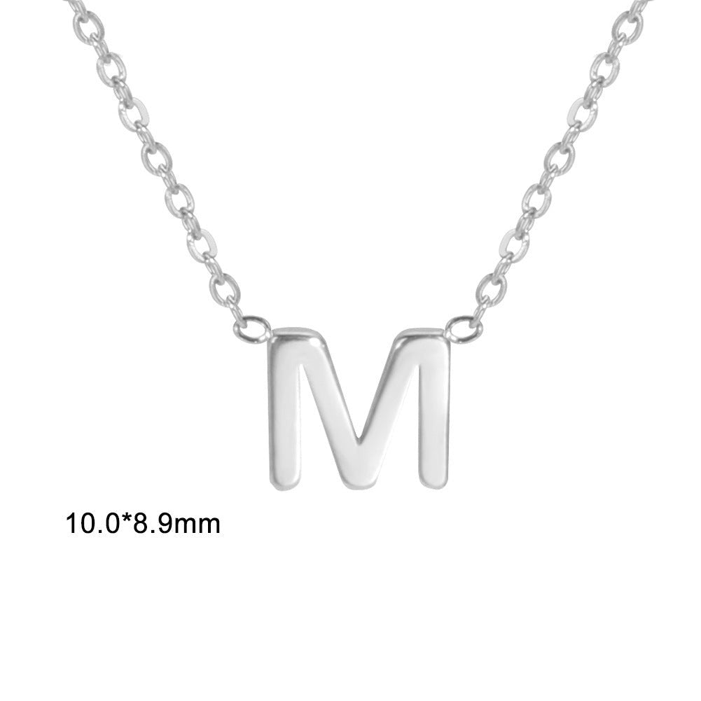 Wes Letter Necklace