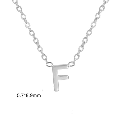 Wes Letter Necklace