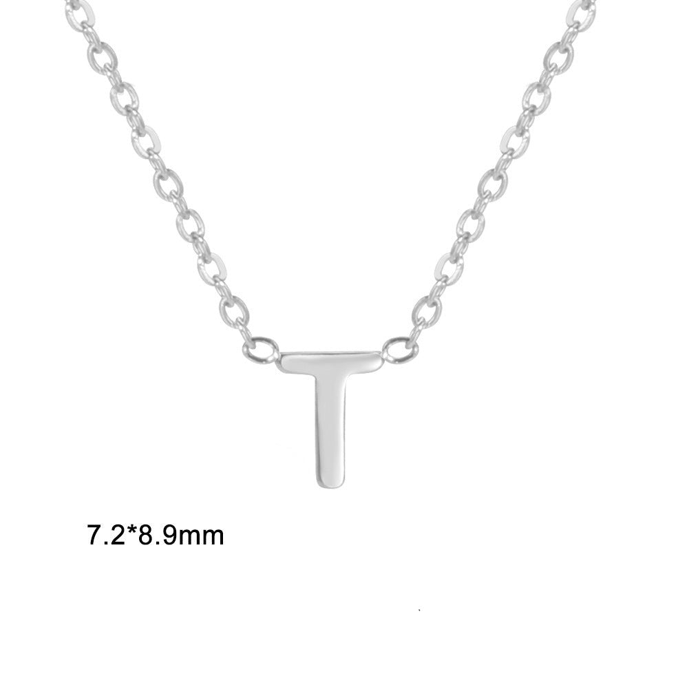 Wes Letter Necklace