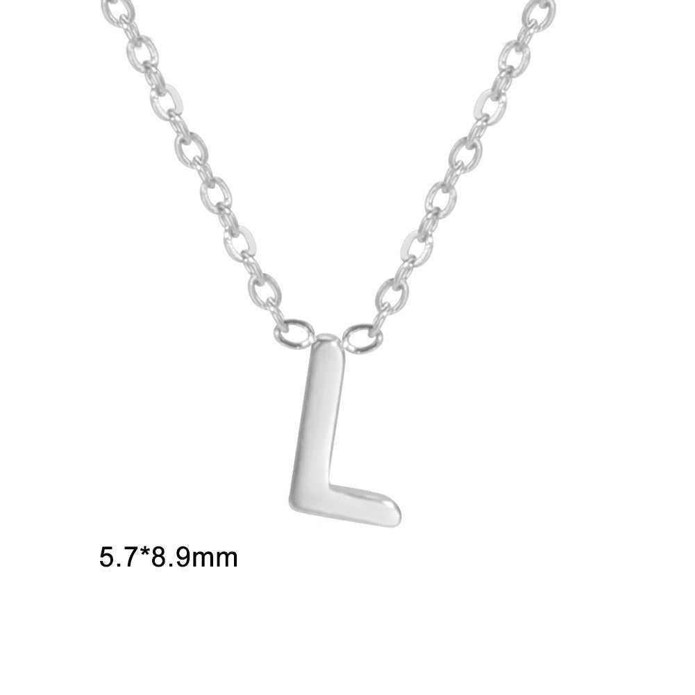 Wes Letter Necklace