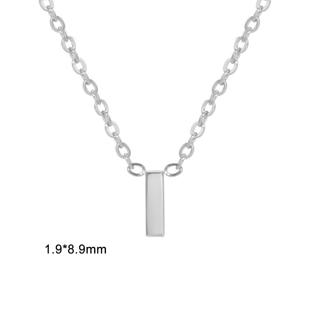 Wes Letter Necklace